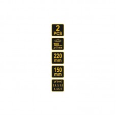 43603 VOREL Set 2 clesti perforat si capsat..